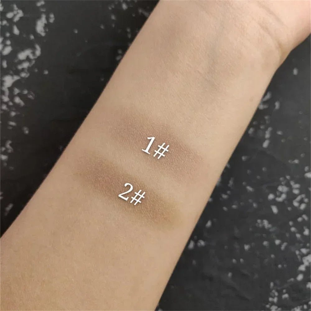 Contour & Bronzer Palette — Face Sculpting Shadow Powder, Nose Contour & Concealer | Light & Dark Brown - Mzunye