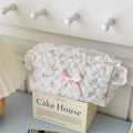 Cute Bow Cosmetic Bag – Large Capacity Travel Makeup & Toiletry Organizer - Mzunye