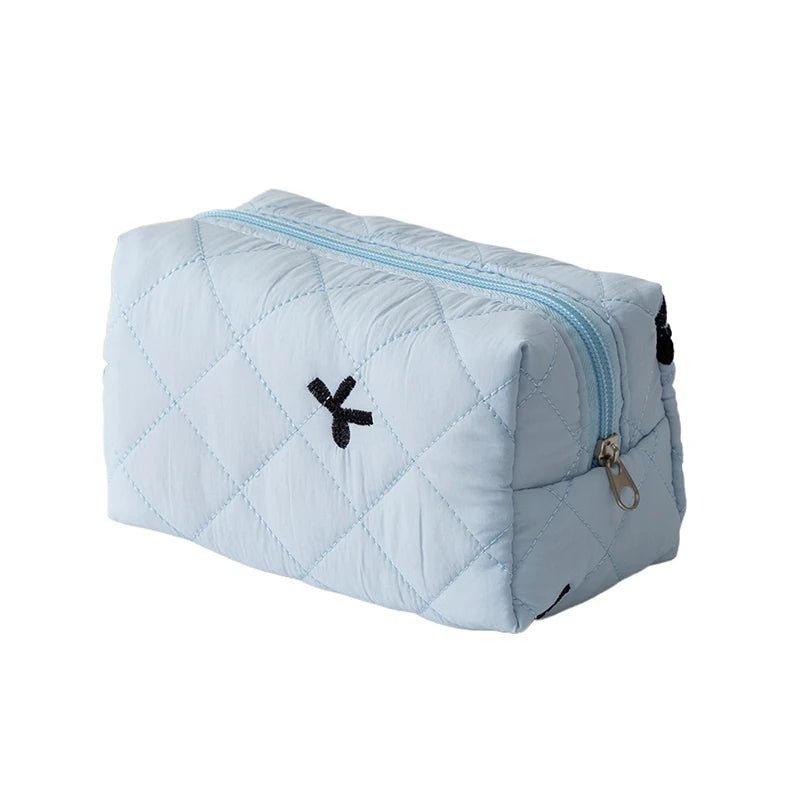 Cute Bow Tie Makeup Bag – Aesthetic Makeup Organizer - Mzunye