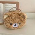 Cute Plush Bear Cosmetic Storage Bag – Travel Organizer - Mzunye