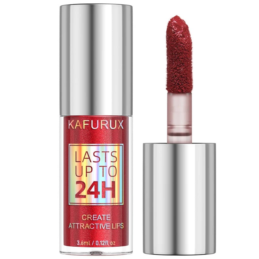 Diamond Glitter Lip Glaze — 20 Shades Waterproof Shimmer Sparkling Liquid Lipstick for Women - Mzunye
