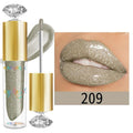Diamond Shimmer Glitter Lip Gloss — 9 Shades Sparkling Pearl Finish - Mzunye