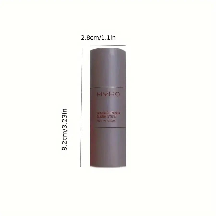 Double - Ended Creamy Blush Stick — Natural Matte Flush in 3 Shades - Mzunye