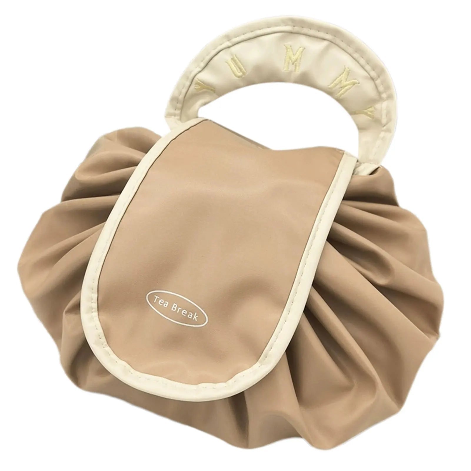 Drawstring Makeup Bag – Large Capacity Portable Travel Cosmetic Organizer - Mzunye