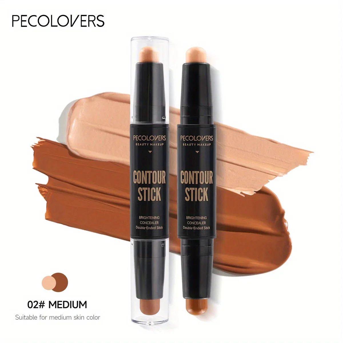 Dual - Ended Contour & Highlight Pen — Waterproof, Precise & Blendable - Mzunye