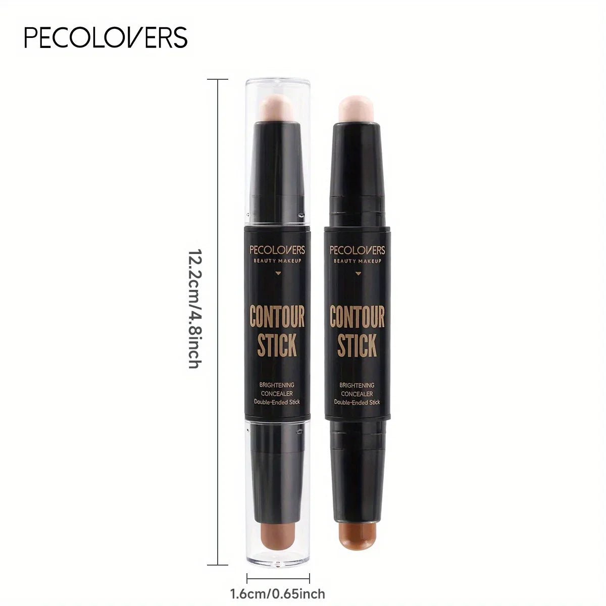 Dual - Ended Contour & Highlight Pen — Waterproof, Precise & Blendable - Mzunye