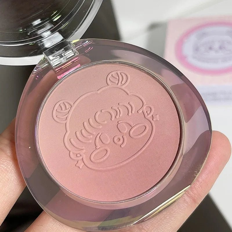 Dual Gradient Blush & Highlighter — Brightening Natural Cheek Glow in 4 Shades - Mzunye