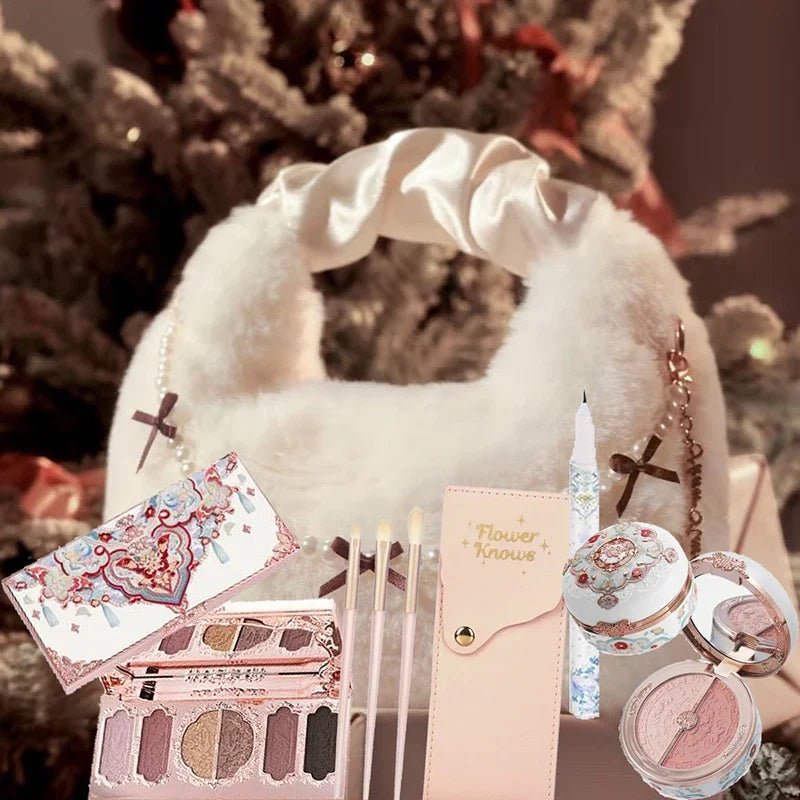 Flower Knows Luxury Makeup Gift Set — Concealer, Blusher & Lipstick Collection - Mzunye