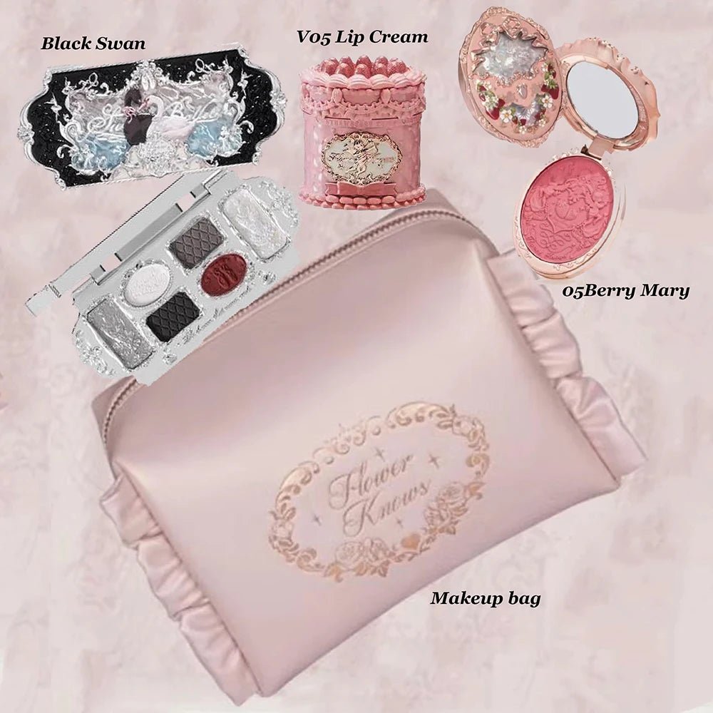 Flower Knows Luxury Makeup Gift Set — Concealer, Blusher & Lipstick Collection - Mzunye