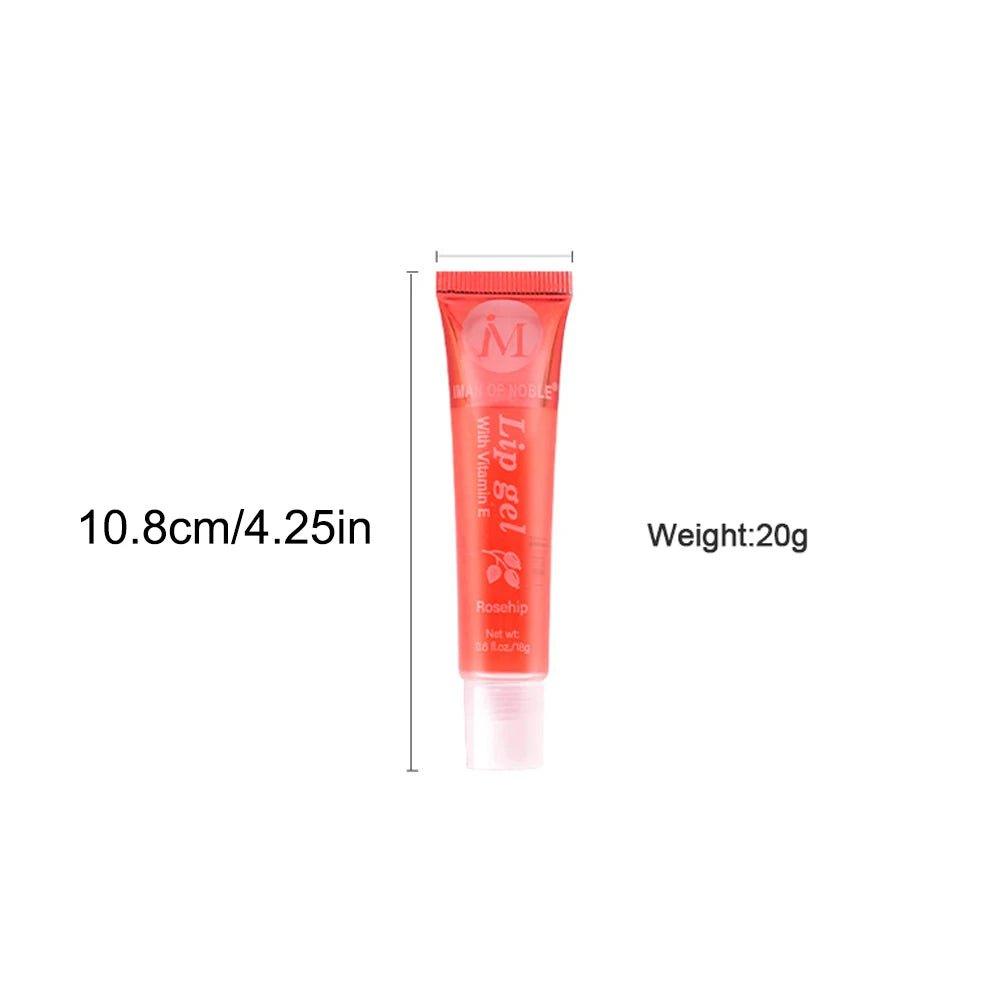 Fruity Glam 6 - Piece Lip Gloss Set — Hydrating Watery Glossy Lips - Mzunye
