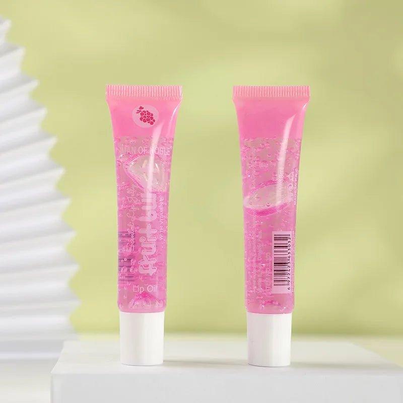 Fruity Glam 6 - Piece Lip Gloss Set — Hydrating Watery Glossy Lips - Mzunye