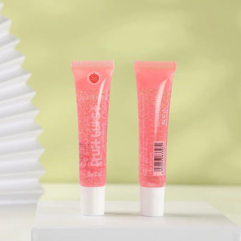 Fruity Glam 6 - Piece Lip Gloss Set — Hydrating Watery Glossy Lips - Mzunye