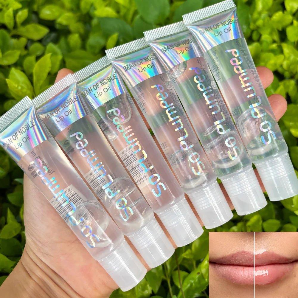 Fruity Glam 6 - Piece Lip Gloss Set — Hydrating Watery Glossy Lips - Mzunye