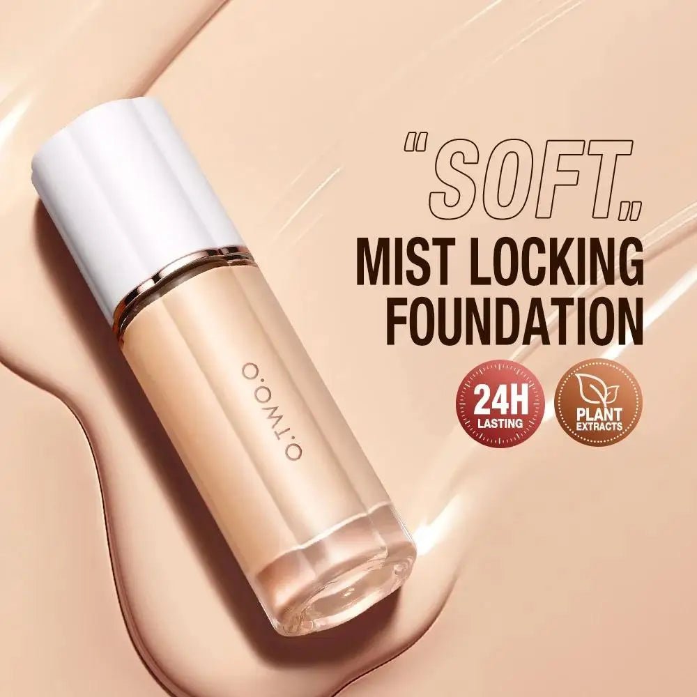 Full Coverage Liquid Foundation SPF30 — Matte Finish, Waterproof, 30ml - Mzunye