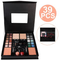 Full Kit Makeup Gift Set — Lip Liner, Lip Gloss, Eyeshadow, Nail Polish & Brush - Mzunye