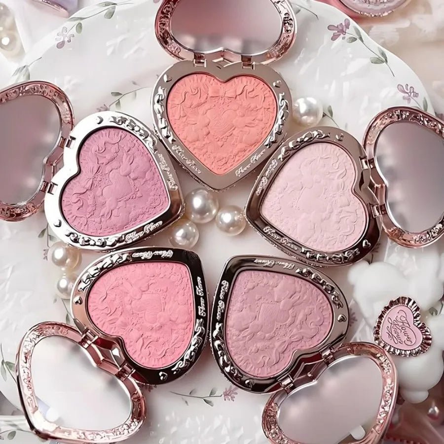 Garden Rose Blush Powder — Cruelty Free Contour & Natural Matte Finish - Mzunye