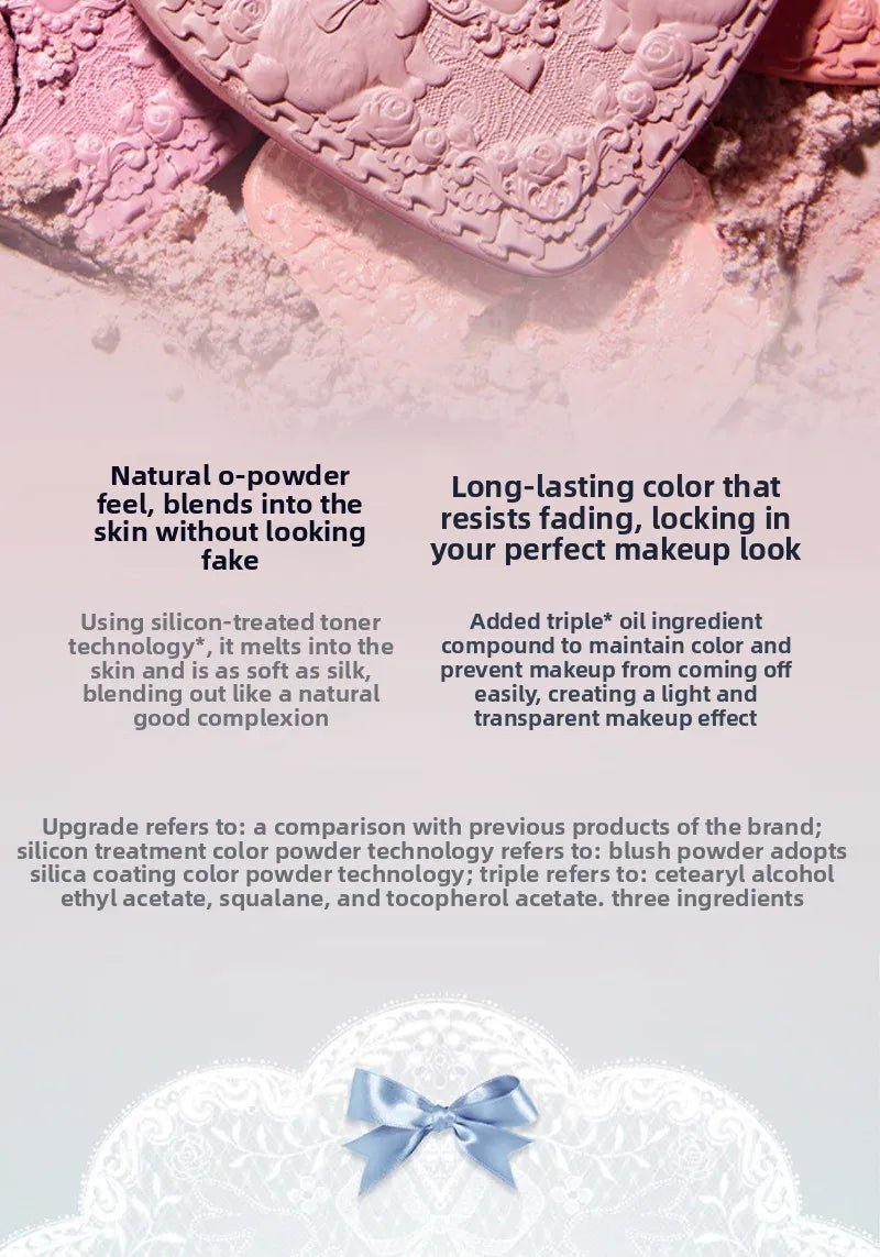 Garden Rose Blush Powder — Cruelty Free Contour & Natural Matte Finish - Mzunye