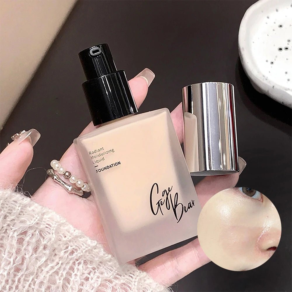 Gege Bear Light Liquid Foundation — Natural Finish, Waterproof & Sweat - Proof - Mzunye