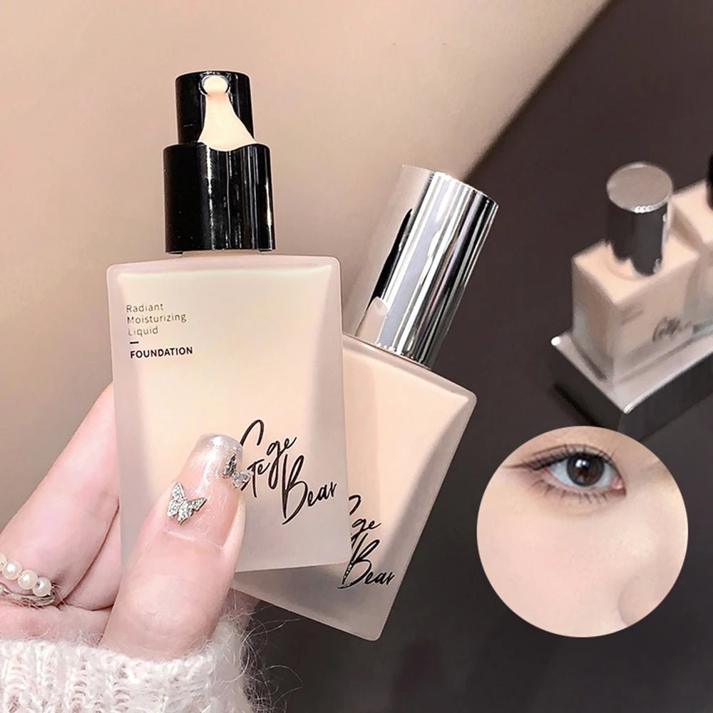 Gege Bear Light Liquid Foundation — Natural Finish, Waterproof & Sweat - Proof - Mzunye