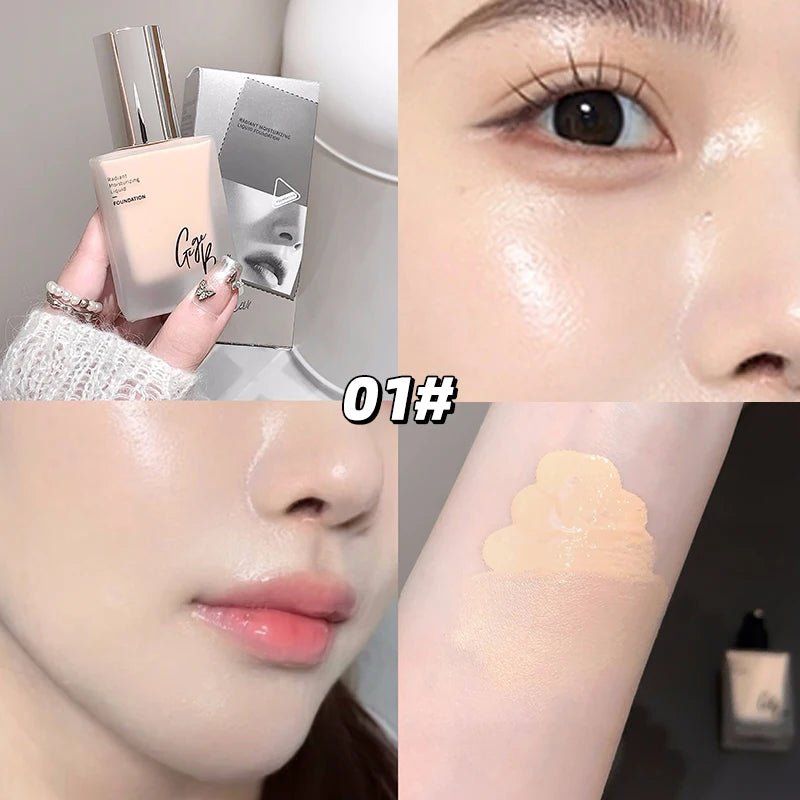 Gege Bear Light Liquid Foundation — Natural Finish, Waterproof & Sweat - Proof - Mzunye