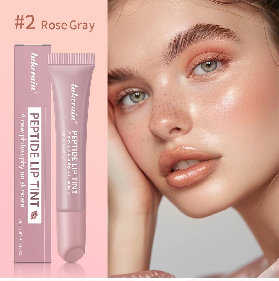 Glass Lip Oil Serum — 10ml Jelly Mirror Glaze with 8 Shades - Mzunye