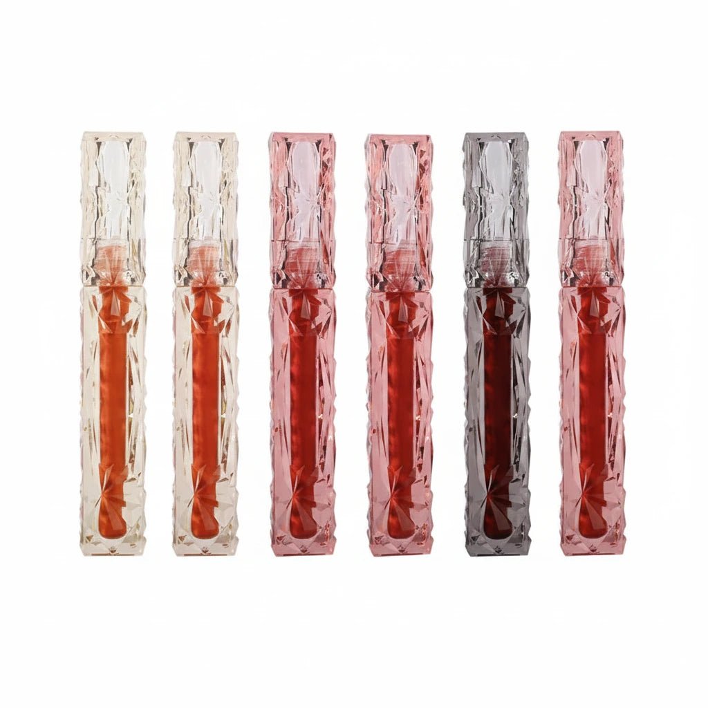 Glass Mirror Lip Gloss — Waterproof Long - Lasting Transparent Color - Mzunye