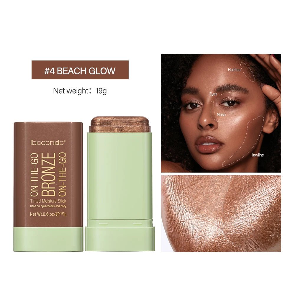 Glow Blush Stick — Waterproof Cream Blusher in 7 Shades - Mzunye