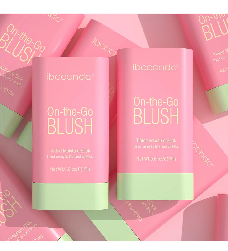 Glow Blush Stick — Waterproof Cream Blusher in 7 Shades - Mzunye