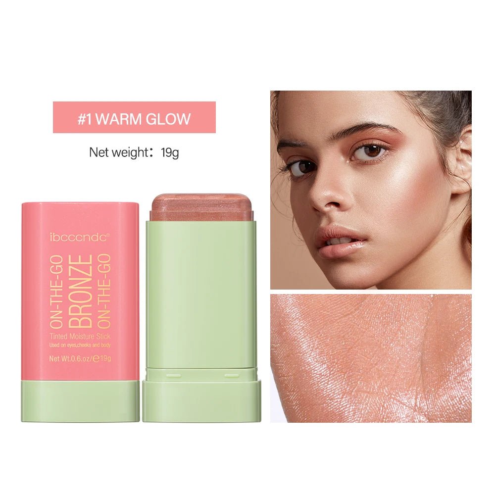 Glow Blush Stick — Waterproof Cream Blusher in 7 Shades - Mzunye