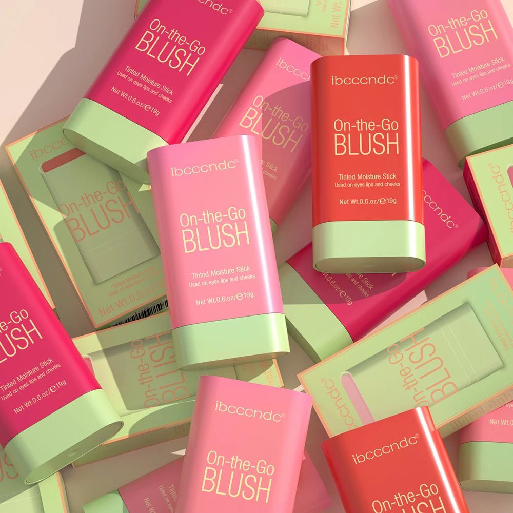 Glow Blush Stick — Waterproof Cream Blusher in 7 Shades - Mzunye