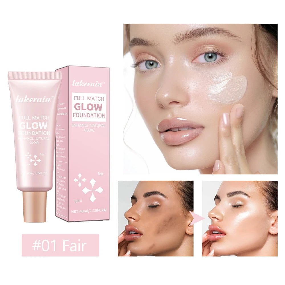 Glow - Tint Illuminating Foundation — Lightweight Glotion for a Natural Radiant Finish - Mzunye
