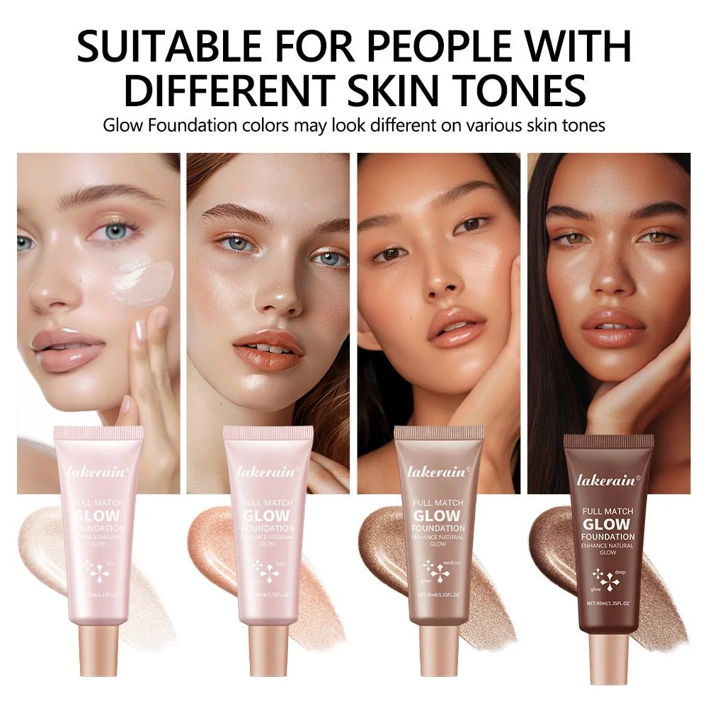 Glow - Tint Illuminating Foundation — Lightweight Glotion for a Natural Radiant Finish - Mzunye