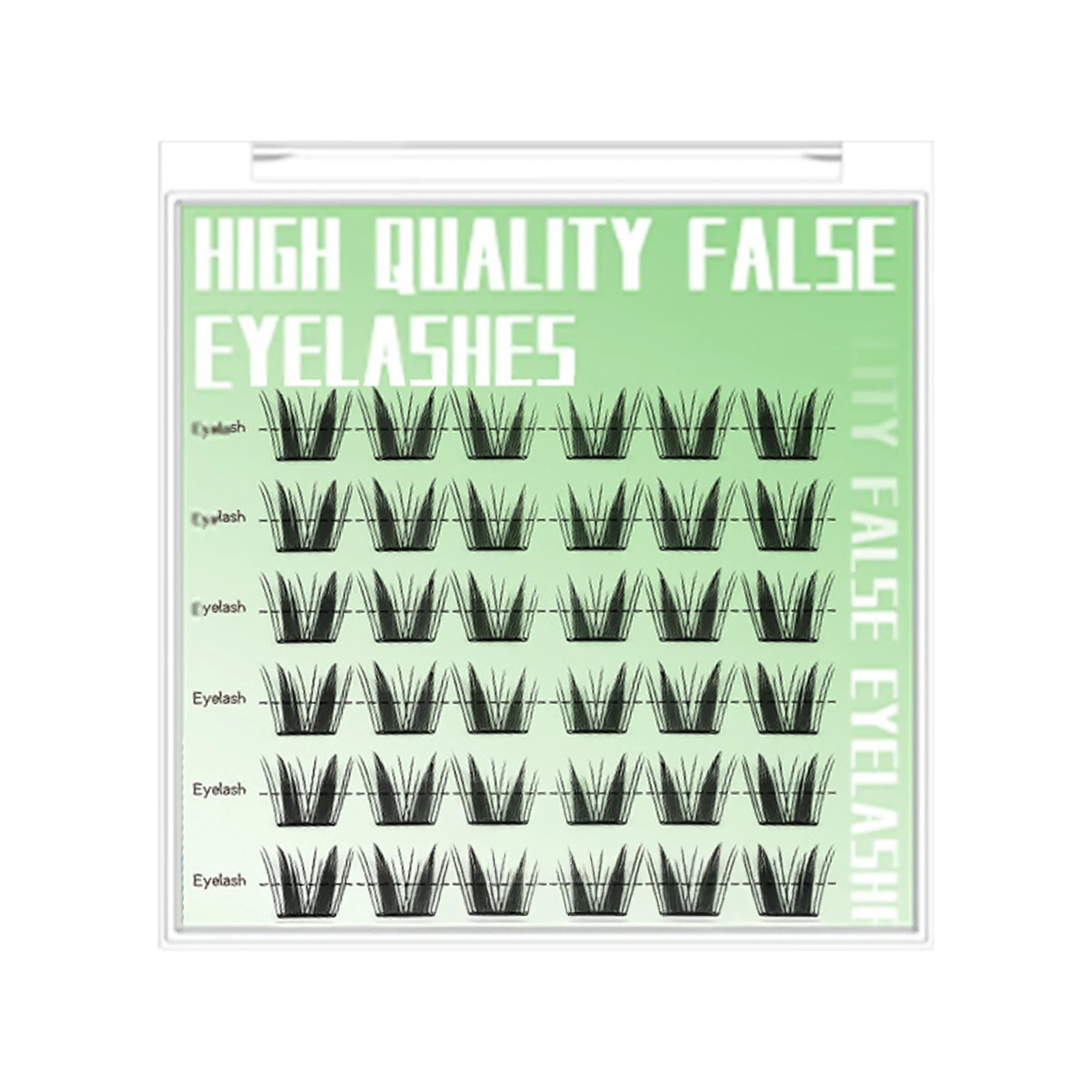 Glue - Free Lash Clusters — Eye - Lifting DIY Faux Lashes, 16 Styles - Mzunye