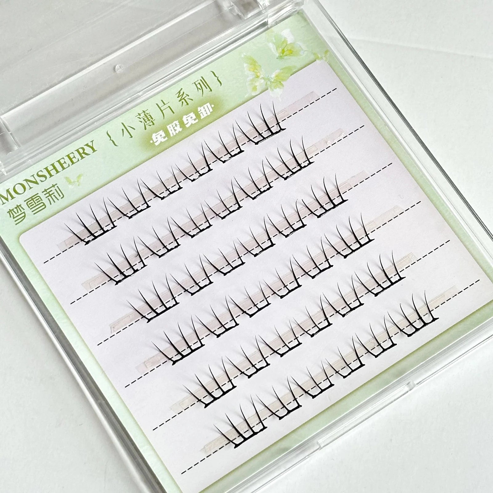Glue - Free Lash Clusters — Eye - Lifting DIY Faux Lashes, 16 Styles - Mzunye