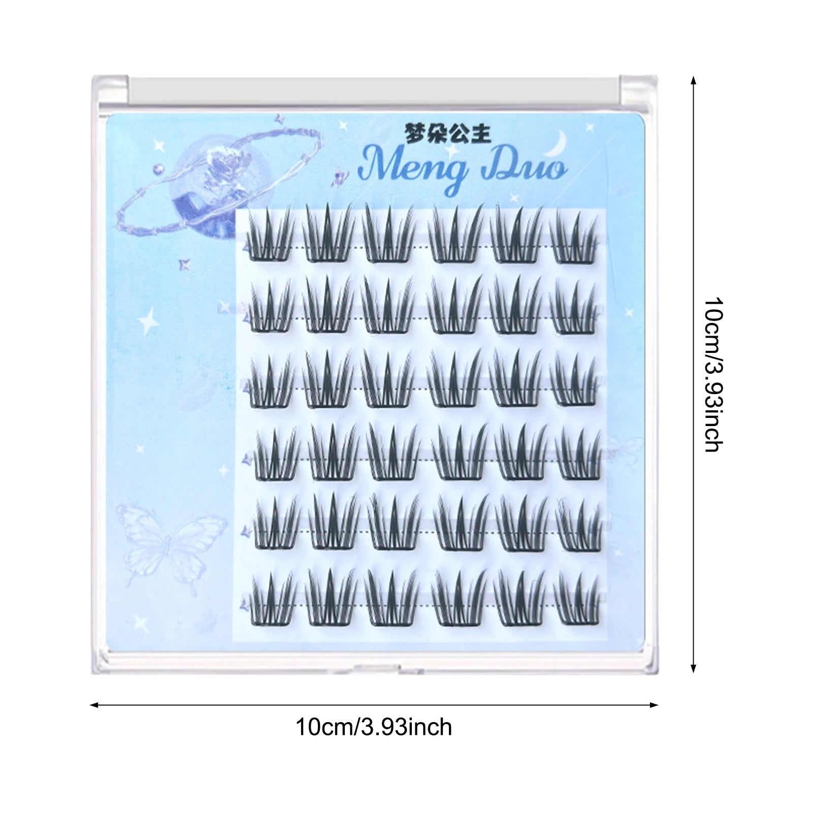 Glue - Free Lash Clusters — Eye - Lifting DIY Faux Lashes, 16 Styles - Mzunye