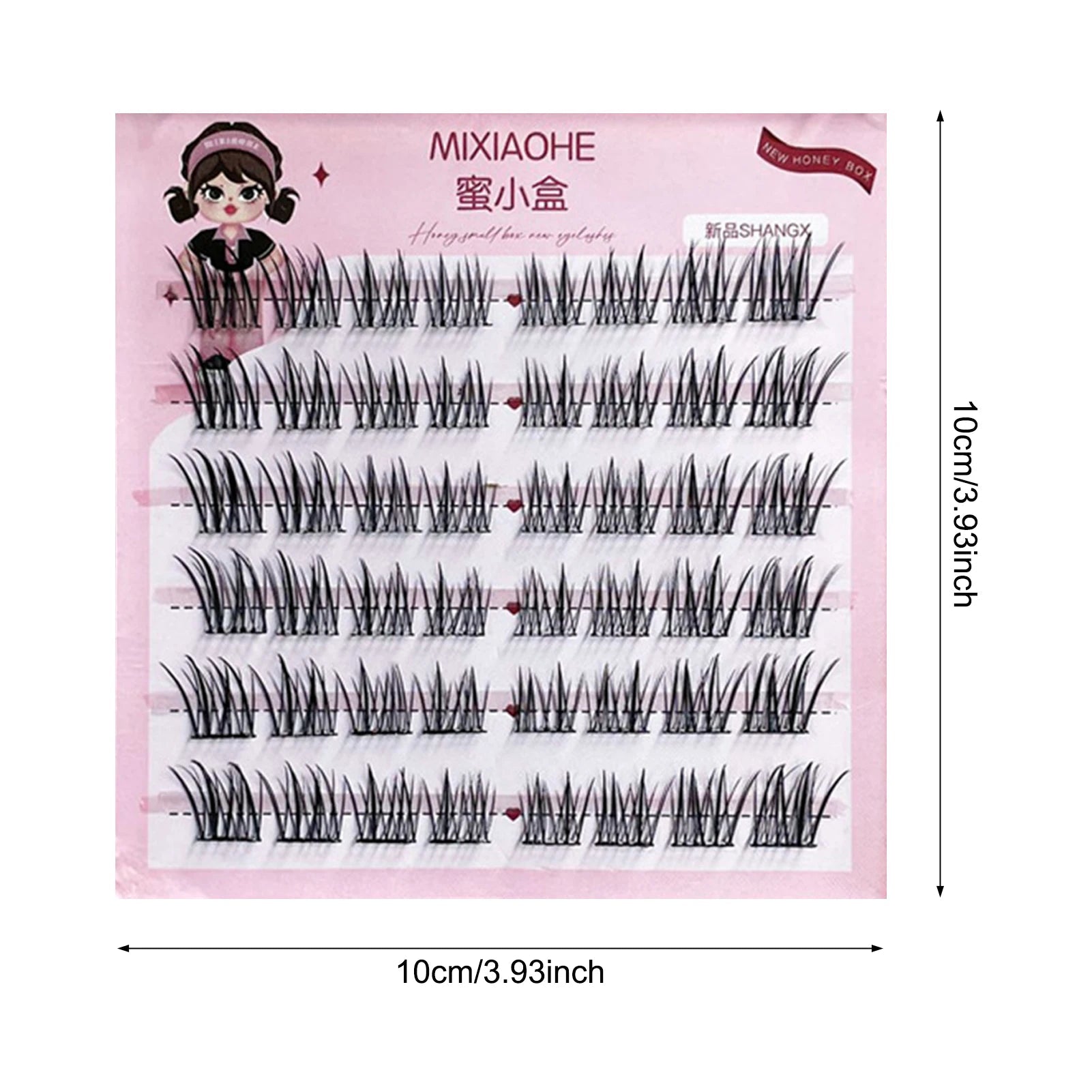 Glue - Free Lash Clusters — Eye - Lifting DIY Faux Lashes, 16 Styles - Mzunye
