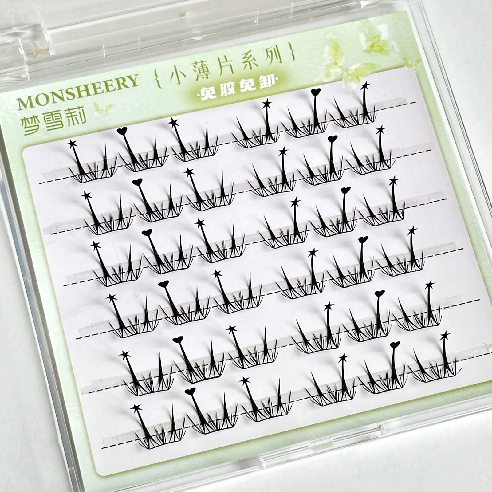 Glue - Free Lash Clusters — Eye - Lifting DIY Faux Lashes, 16 Styles - Mzunye