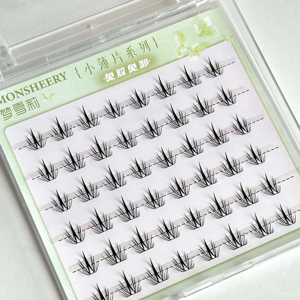 Glue - Free Lash Clusters — Eye - Lifting DIY Faux Lashes, 16 Styles - Mzunye