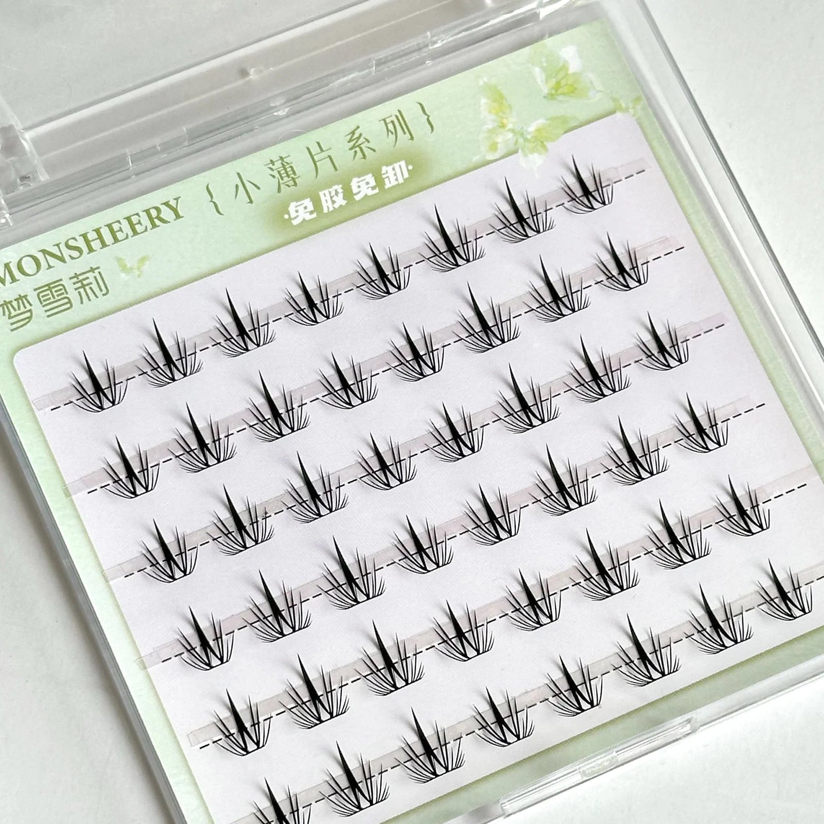 Glue - Free Lash Clusters — Eye - Lifting DIY Faux Lashes, 16 Styles - Mzunye