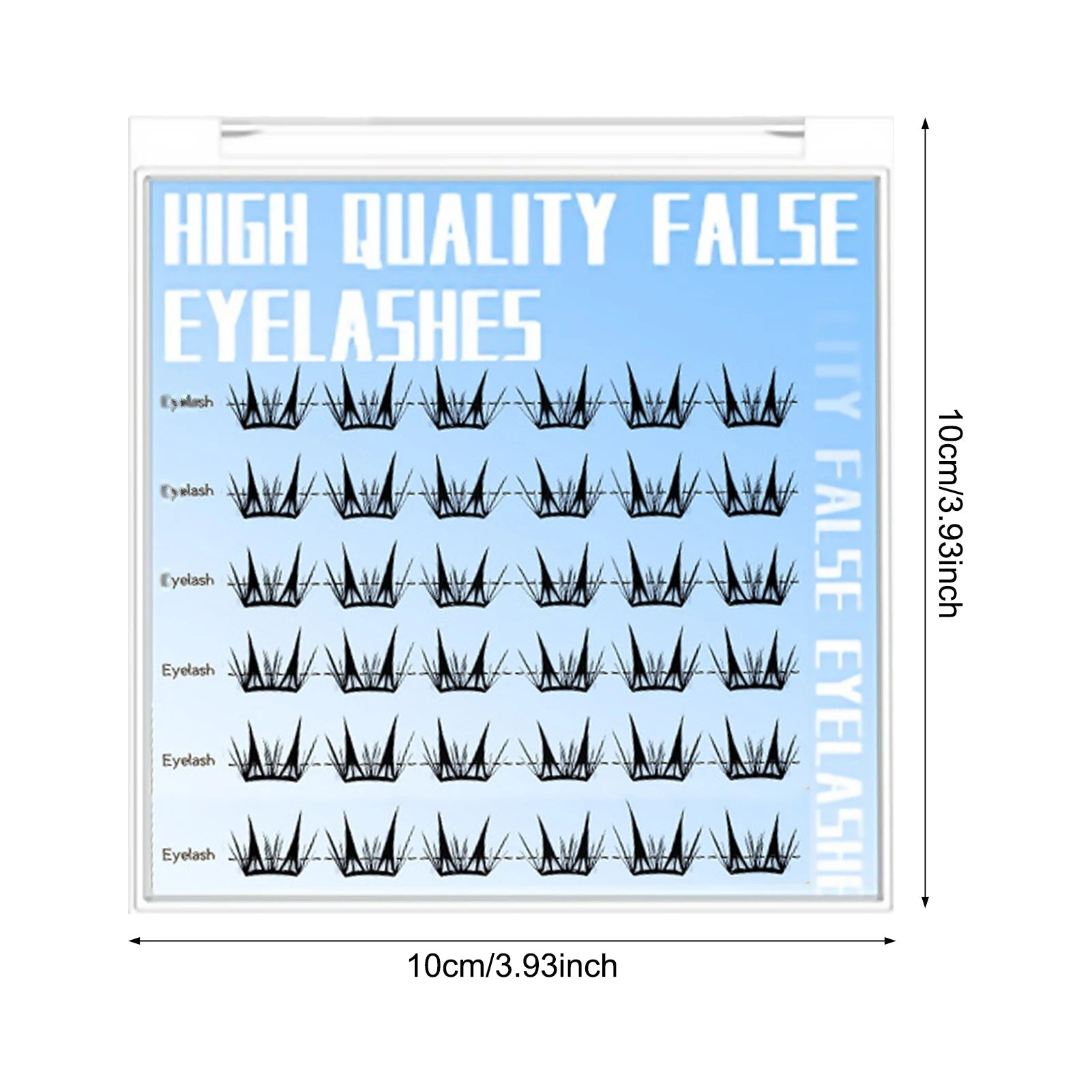 Glue - Free Lash Clusters — Eye - Lifting DIY Faux Lashes, 16 Styles - Mzunye