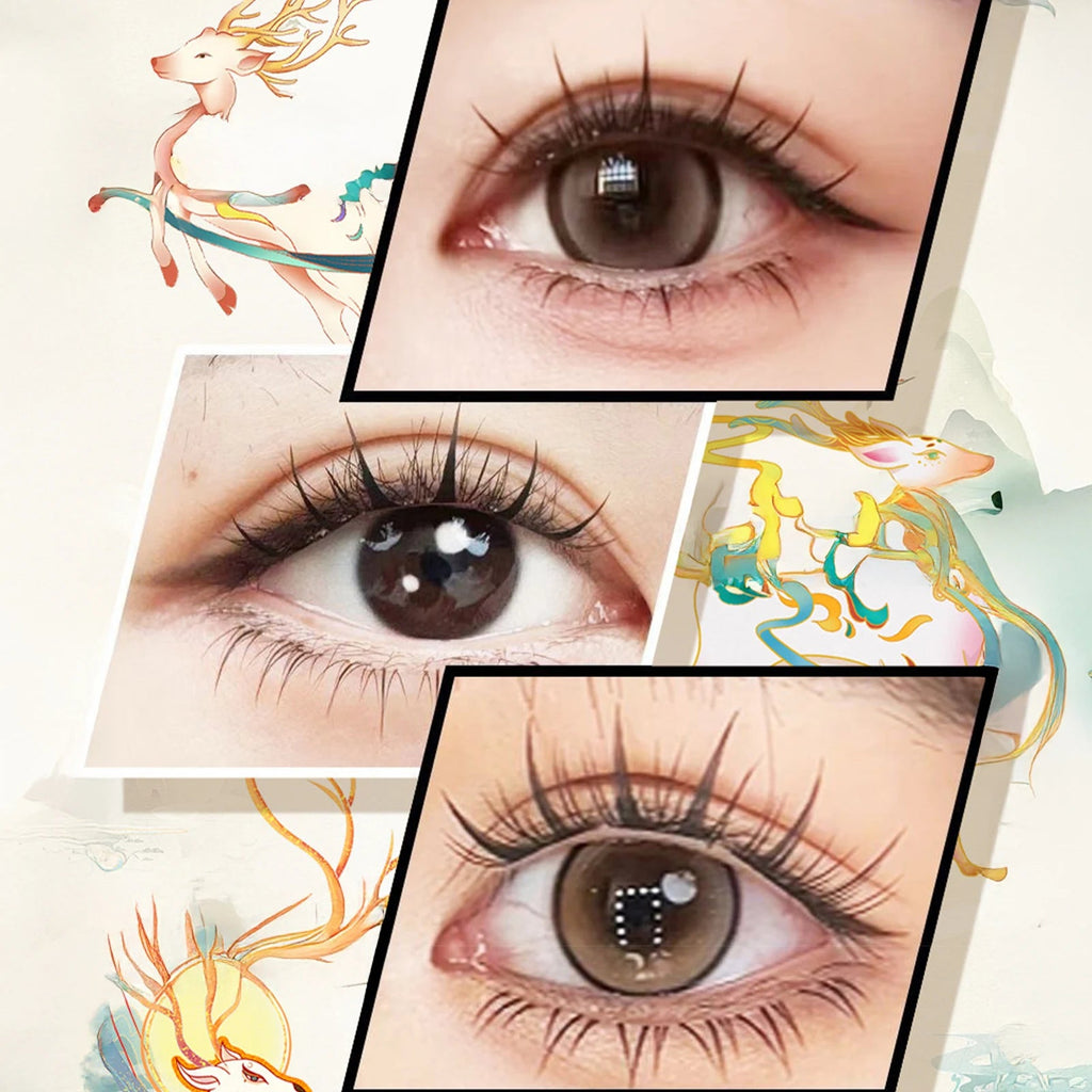 Glue - Free Lash Clusters — Eye - Lifting DIY Faux Lashes, 16 Styles - Mzunye
