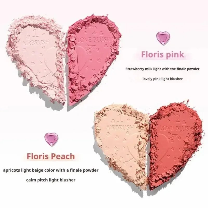 💖 Heart Glow Two - Tone Blush - Mzunye