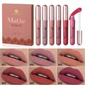 6pc Matte Liquid Lipstick Gift Box Set — Non-Stick Long-Lasting Formula | Mzunye
