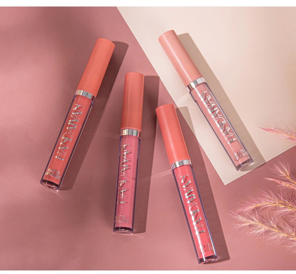 6pc Matte Liquid Lipstick Gift Box Set — Non-Stick Long-Lasting Formula | Mzunye
