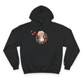 Hoodie — Cute Strawberry Girl Illustration "Sweet as a Berry" Back Print - Mzunye