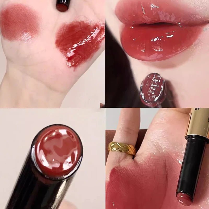 Hourglass 2 - in - 1 Hourglass Solid Lip Gloss & Invisible Concealer | Brightening, Dark Circle & Acne Coverage — 14 Shades - Mzunye