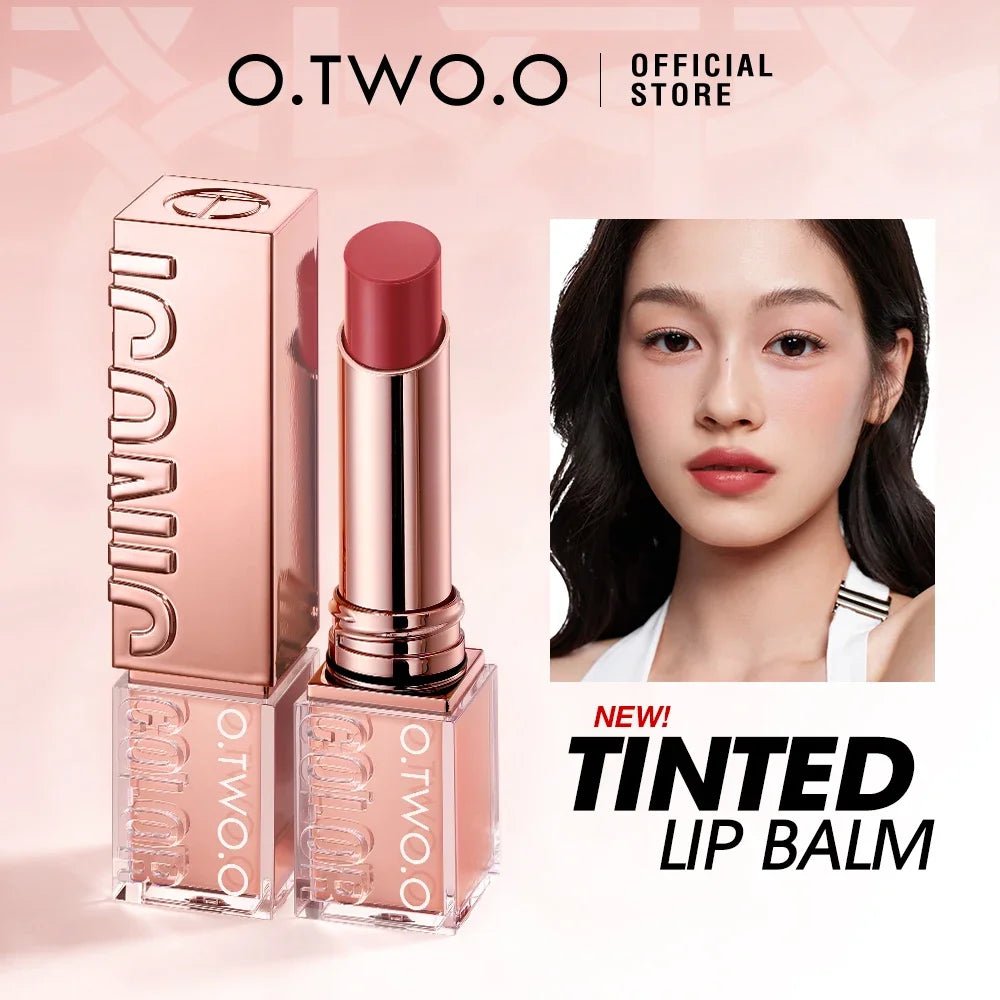 Hydrating Satin Lipstick — Long - Lasting Moisturizing Nourishing Plump Lips Glowing Finish in 8 Shades - Mzunye