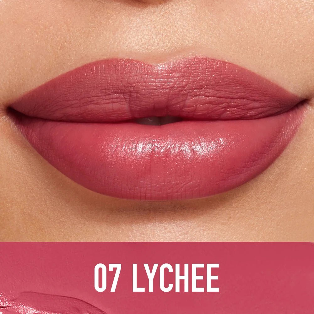 Hydrating Satin Lipstick — Long - Lasting Moisturizing Nourishing Plump Lips Glowing Finish in 8 Shades - Mzunye