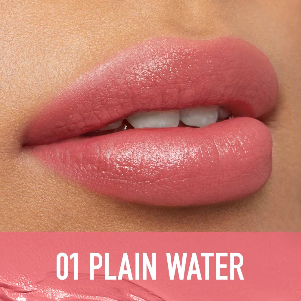 Hydrating Satin Lipstick — Long - Lasting Moisturizing Nourishing Plump Lips Glowing Finish in 8 Shades - Mzunye