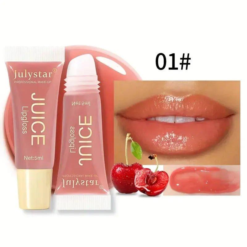 Juicy Glow Jelly Lip Oil — Hydrating Glass Lip Gloss - Mzunye
